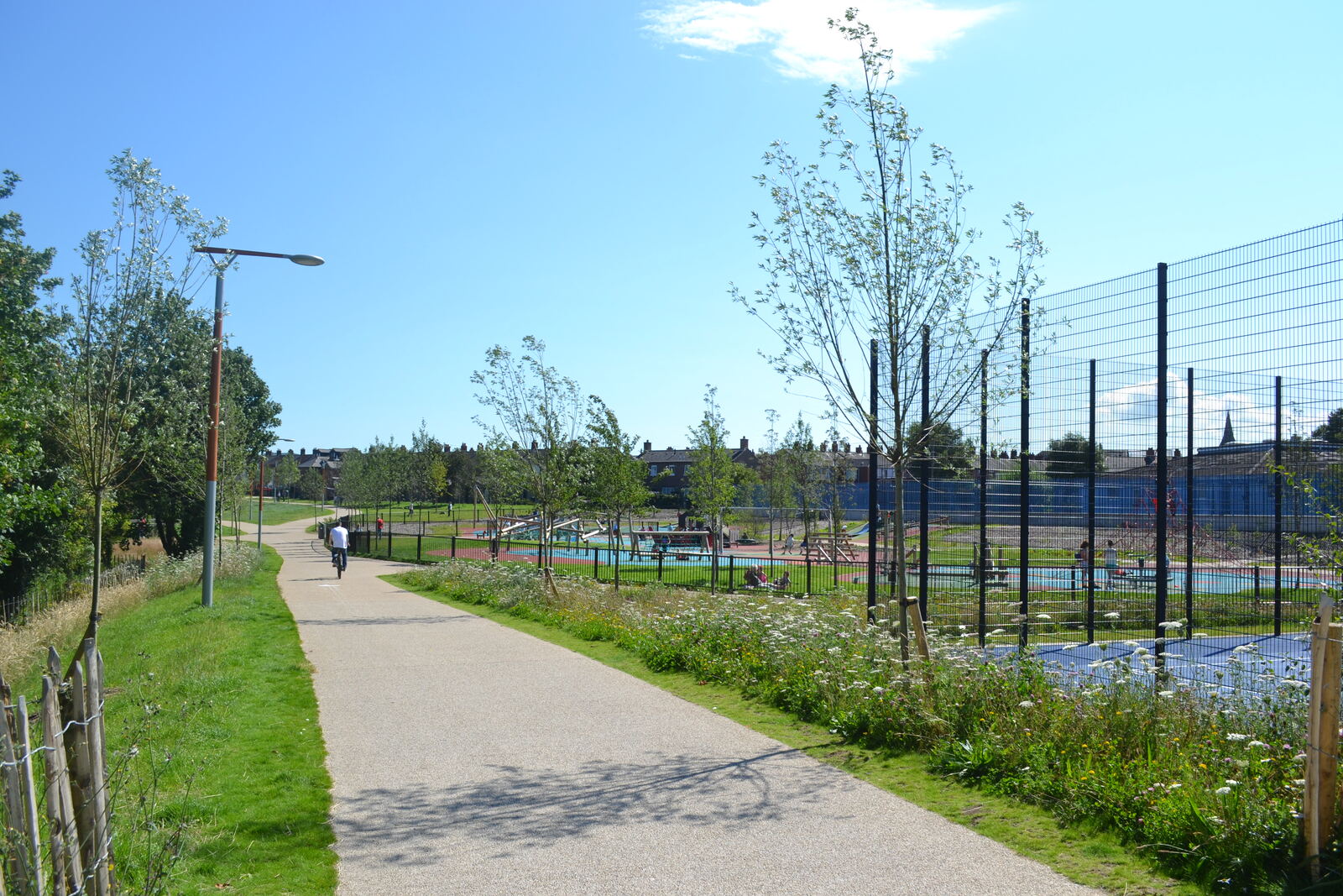 Connswater Greenway landscaping