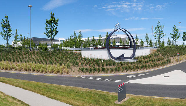 Down Hospital, landscaping by Cameron Landscapes