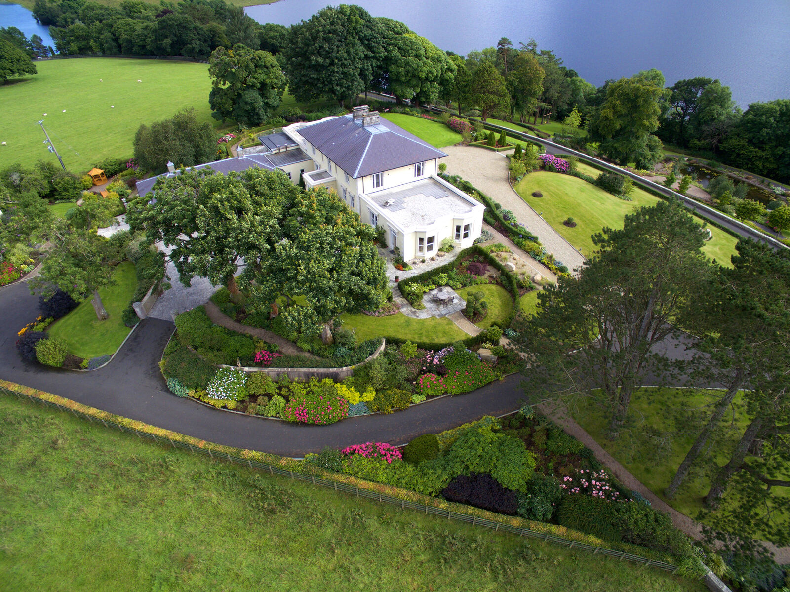 Private garden in Fermanagh