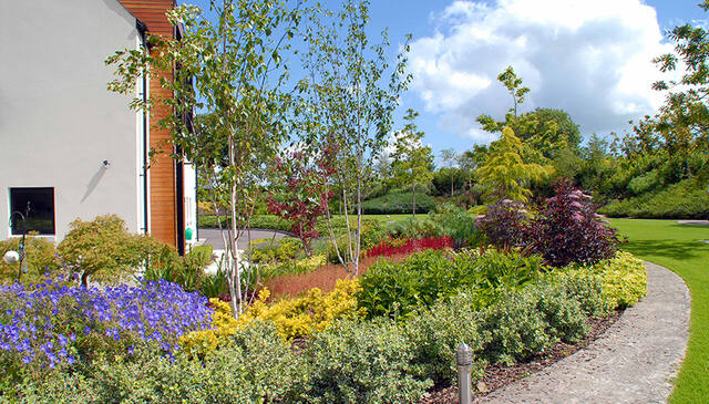 Private garden