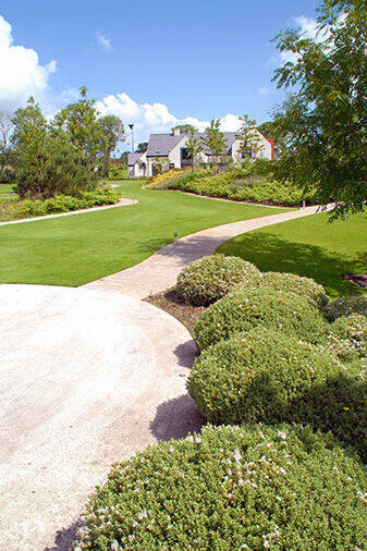 Private garden