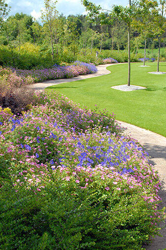Private garden